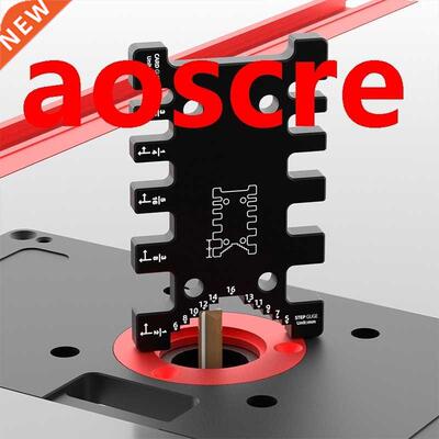 2 In1 Woodworking Measuring Ruler Mortise and Tenon Router