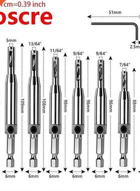 35ED Self-centering Hinge Tapping Drill Bit Set for Woodwork