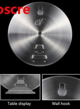 Stainless Steel Analog Dial Thermometer Hygrometer Temperatu