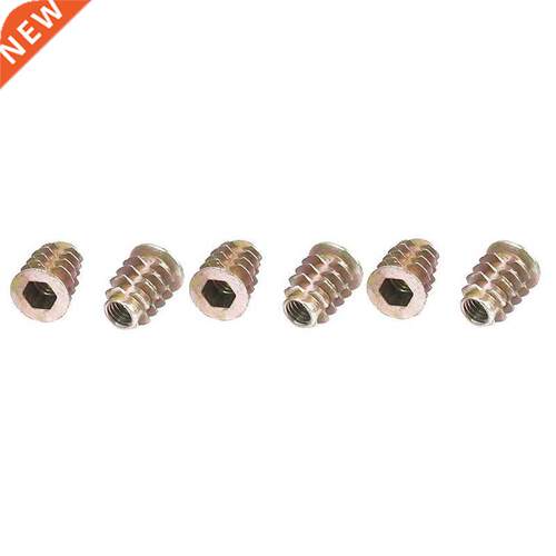 20 pieces M6x 15mm hexagon socket screw thread insert nut fo