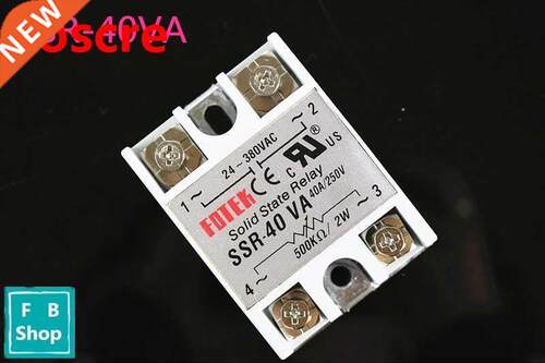 1pcs Solid State Relay Module SSR-40VA 40A Extermal control