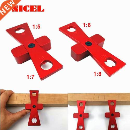 2Pcs Dovetail Scribe Line Planning Woodworking Crossed Ruler