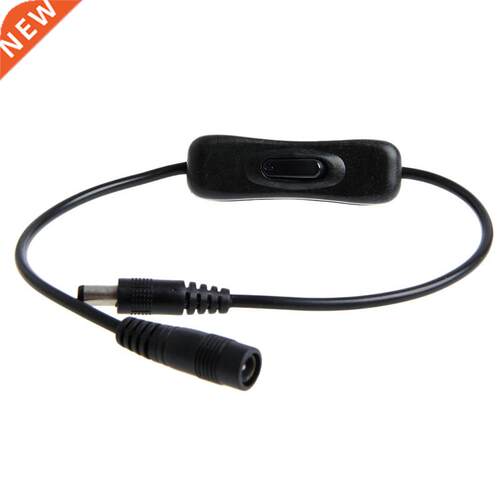DC In-Line Power Switch ON/OFF 2.1mm/5.5mm Cable Jack For Ar