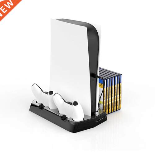 PS5 DE/UHD host multi function charging cooling fan base +
