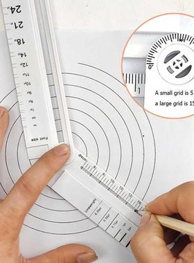 Folding Ruler Multifunction DIY Drawing Rulers for Kids Stud