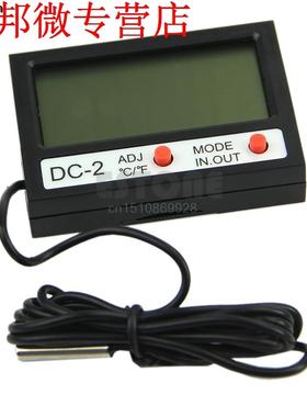 Digital Temperature LCD Indoor / Outdoor Hygrometer Thermome