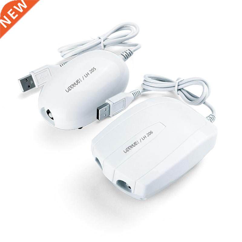 Fish Tank Aquarium Air Pump Filter Ultra Silent USB Recharg