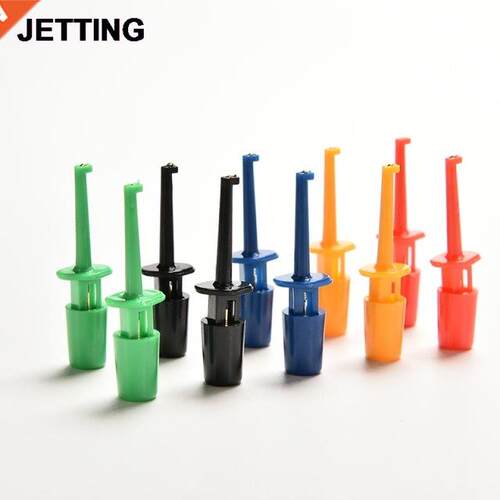 10 Pcs Test Hooks Clips for Logic Analyzers Single Hook Clip