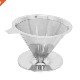 Coffee Dripper Coffee Filter Cup Washable Funnel Cup Reusabl