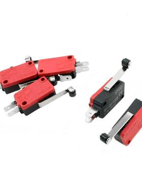 5 x Micro Limit Switch Long Hinge Roller Arm SPDT Snap Actio