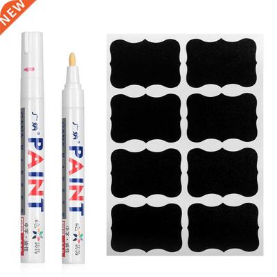 48 pcs Waterproof Blackboard Sticker Label Chalkboard Stick