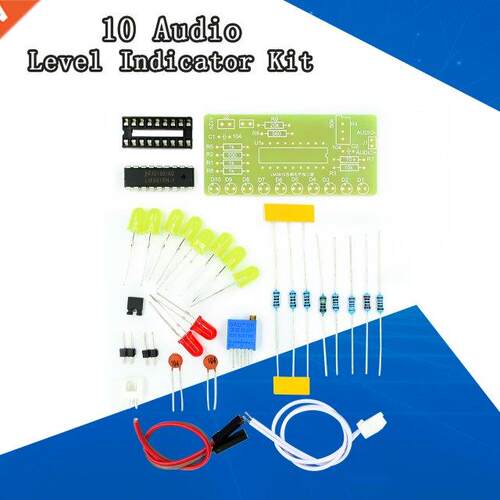 LM3915 10 LED Sound Audio Spectrum Analyzer Level Indicator