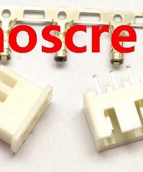 1000pcs 3 Pin Connector leads Heade 2.54mm XH-3P Kit