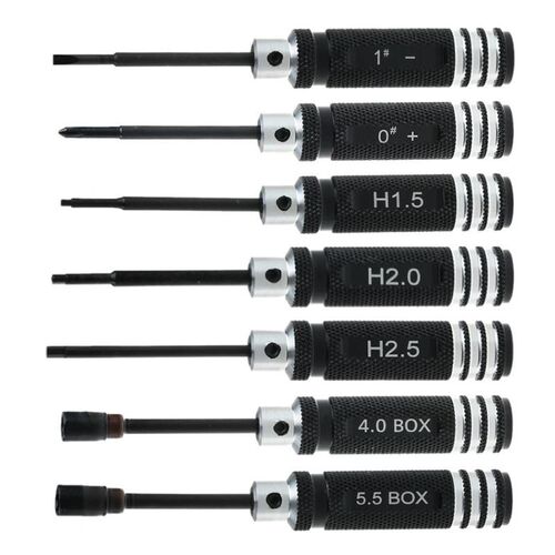 7pcs Hex Screwdriver Slotted Phillips Head Tool Set for RC H