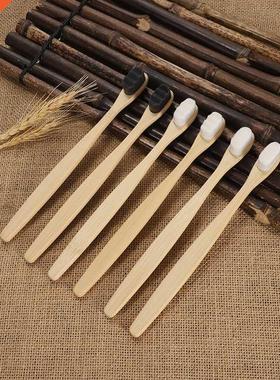 10PC Ultra-fine Soft Hair Eco Friendly Travel Toothbrush Sof