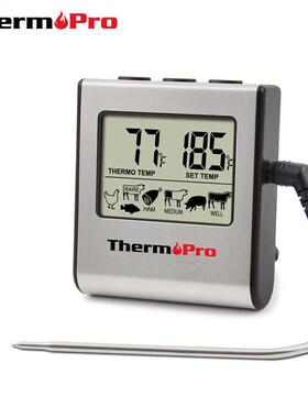 Thermopro TP16 LCD Digital Cooking Food Thermometer BBQ Meat
