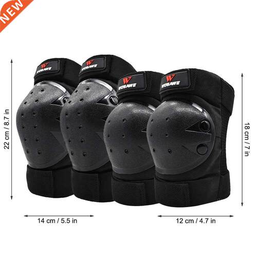 EVA Sports Elbow Knee Shin Armor Geer Guard Ps Protector f