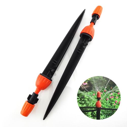 10x Adjustable garden water Spray Dripper Irrigation nozzle