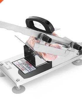 Household Manual Lamb Beef Slicer Frozen Meat Cutting Machin