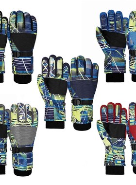 Children Winter Warm Ski Gloves Kids Mountain Snowboard