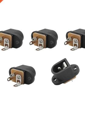 10PCS/lot 5.5x2.1mm DC Power Socket DC016 Vertical Pin Fixin