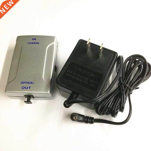 Coax Coaxial to Optical TOS SPDIF TOSlink Converter Coaxial