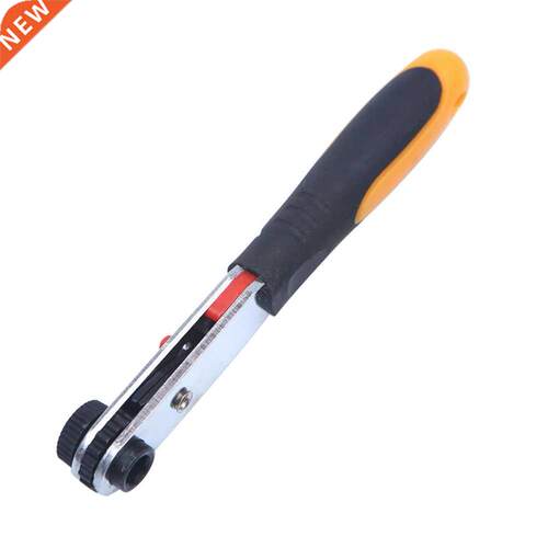 Fast Ratchet Wrench 1/4 Head Screwdriver Pole Sleeve Torque