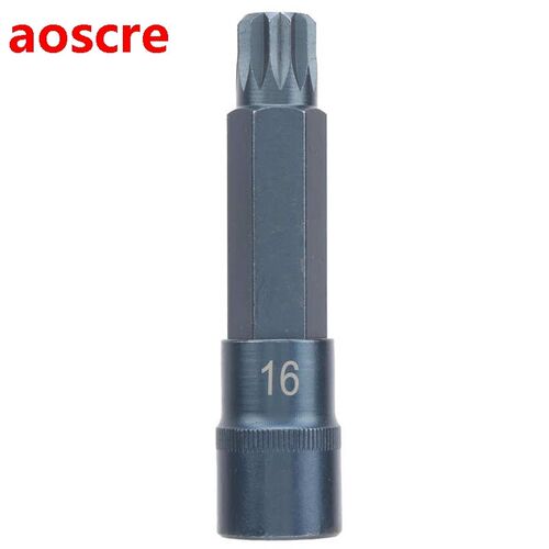 Screwdriver Socket 12-Point Alloy Steel Blueing Treatment Hi