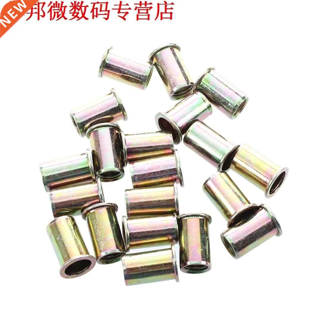 M12x22mm Verzinkt Platte Kop Rivet Nut Rivnut Insert Nutsert