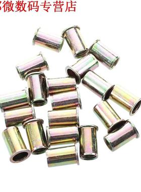 M12x22mm Verzinkt Platte Kop Rivet Nut Rivnut Insert Nutsert