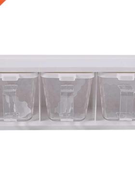 Vertically Rotatable Storage Seasoning Boxes Spice Jar Bottl