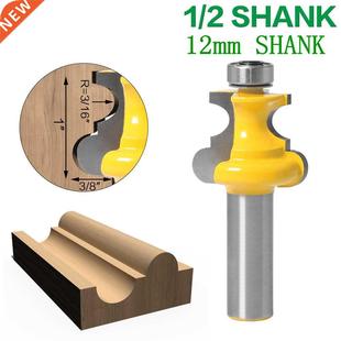 1pc 12mm 1/2inch Shank Bead Molding Router Bit Flute & B