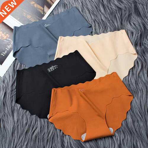 Women's Underwear Seamless Briefs Mid Waist Panties
