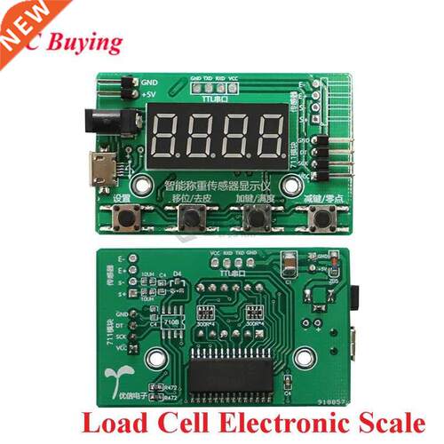 Load Cell HX711 AD Module Weig Sensor Digital Display Elec