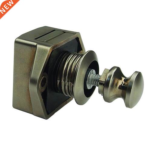 Mini Push Lock Diameter 20mm RV Knob Caravan Motor Home Offi