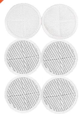 6 Pcs Mop Pads Replacement For Bissell 2124 2039A Spinwave H