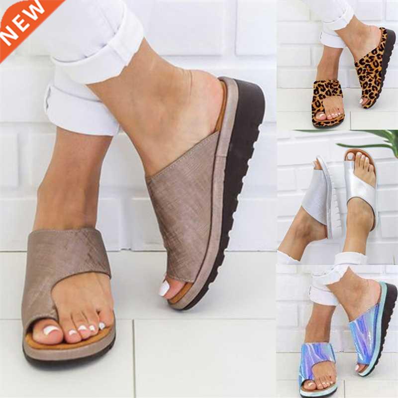 Women Sandals Slippers Non-slip Platform Wedges Slippers Fem