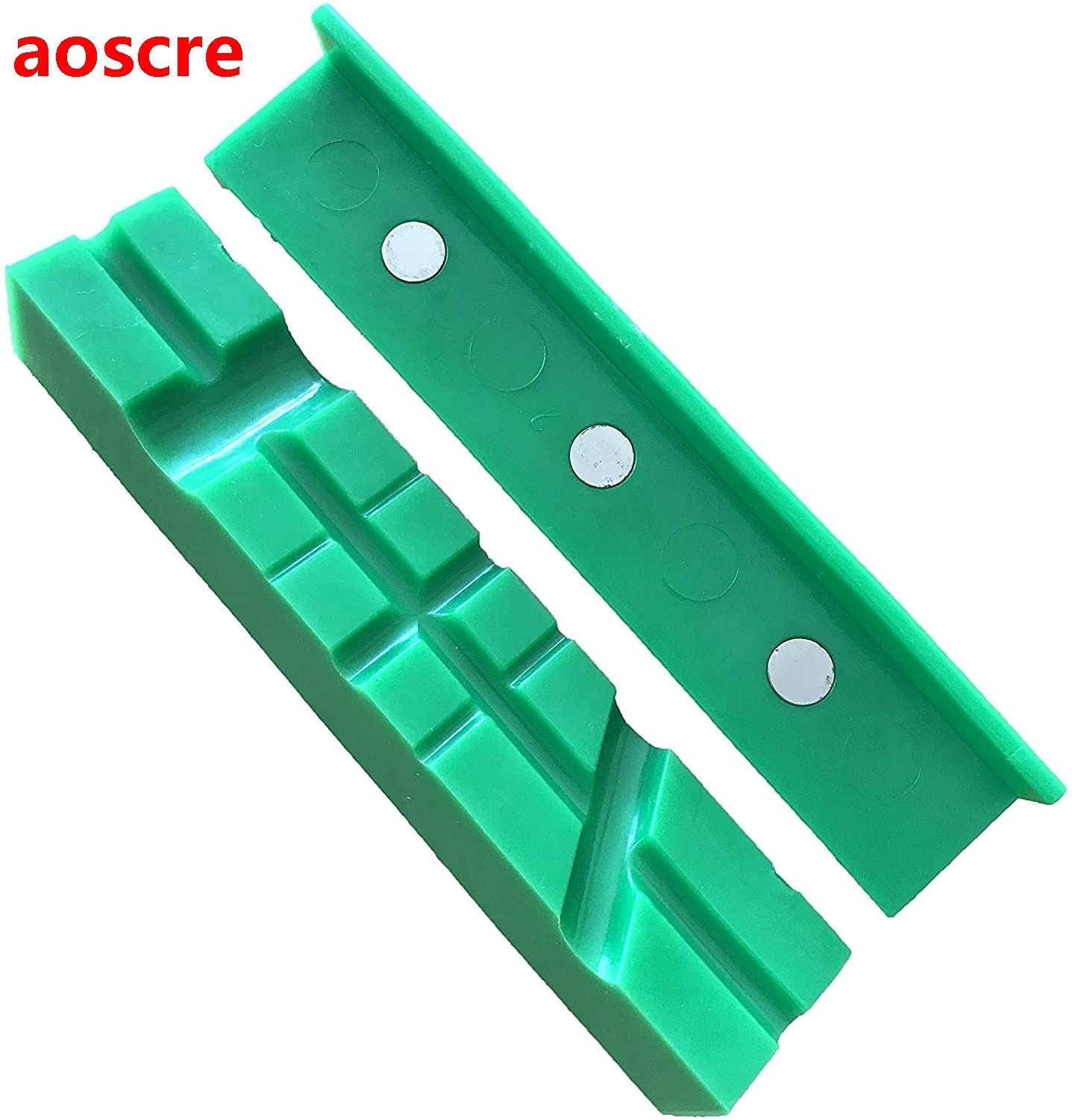 6 Inch Long Pad Bench Vice vise jaw pads Pair Of Magnetic So
