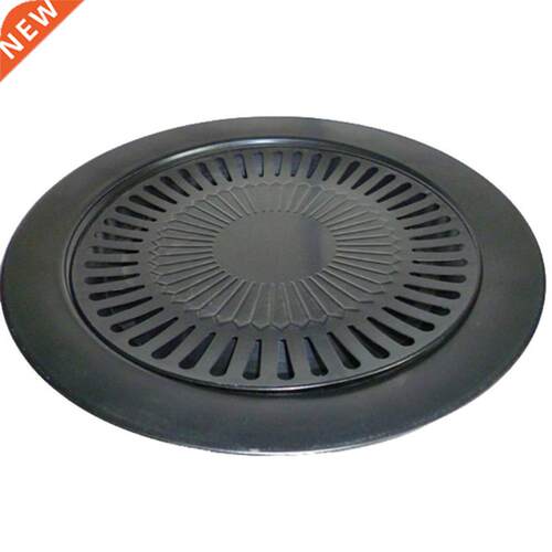 TENSKE New Arrival Round Iron Korean Style BBQ Grill Plate B