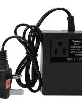 200W Voltage Converter 230V to 110V Step Down from US to UK