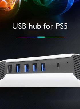 For PS5 USB Hub USB3.0 Spltter Expander Extenson Hgh Spee