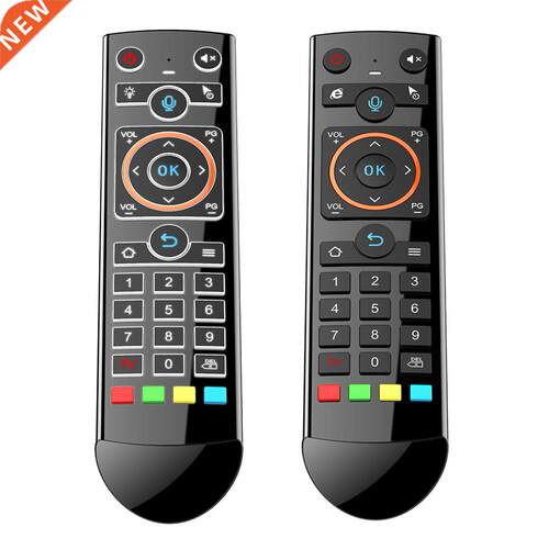 Q2 Smart TV Backlight Remote Control IR Learning 2.4GHz RF W