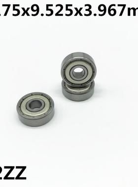 50pcs R2ZZ 3.175x9.525x3.967 mm Deep groove ball bearng Mn