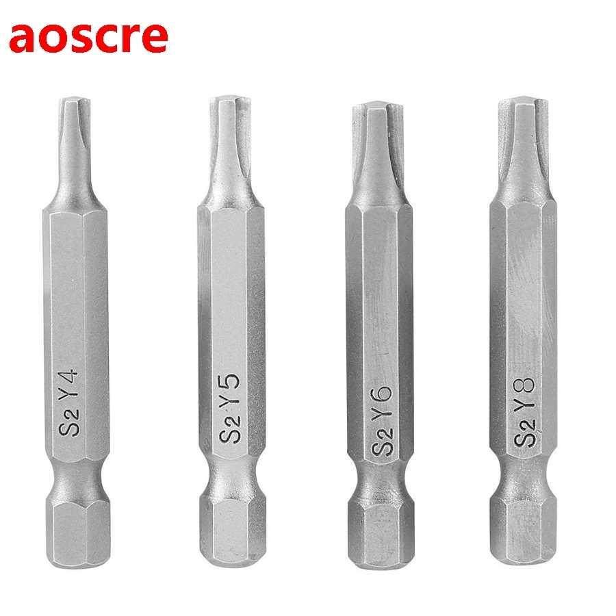 schaar cutter 4Pcs -shaped Y Type 1/4 Hex Shaft Magnetic Scr