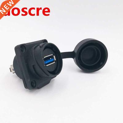 USB 3.0 waterproof USB socket data IP67 female panel mount s