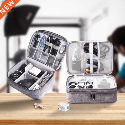 Portable Travel Cable Charger Wire Bag Charging Cable Stora