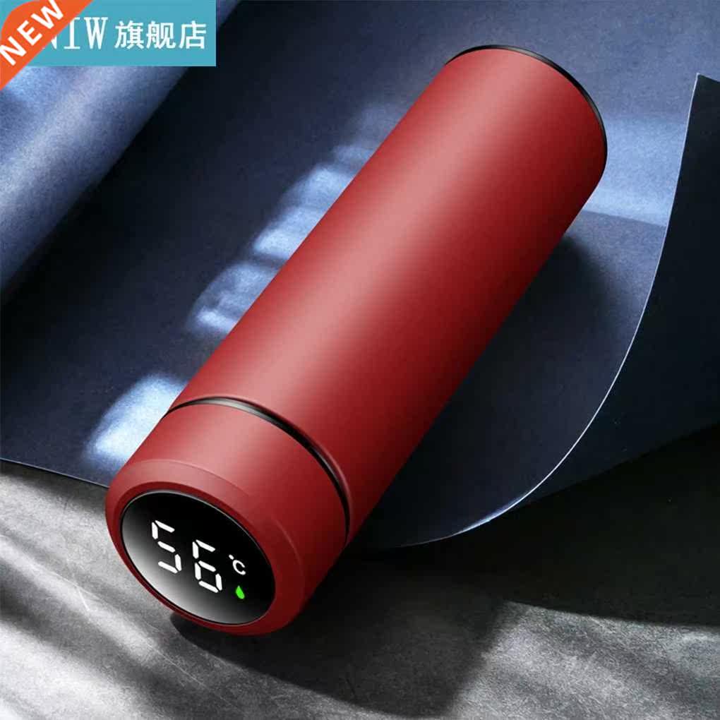 500ml Smart Insulation Cup Vacuum Bottle Thermos 304 Stainle