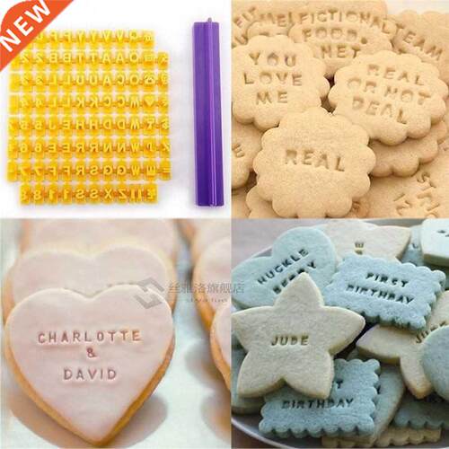 Hot New Biscuit Cutter Number Alphabet Fondant Cookie Mould