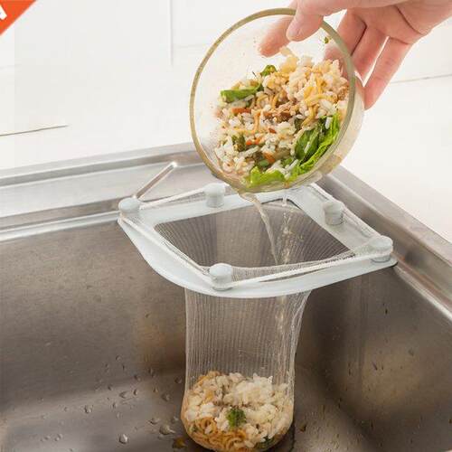 Kitchen Triangular Sink Strainer Drain Vegetable Fruit Drain