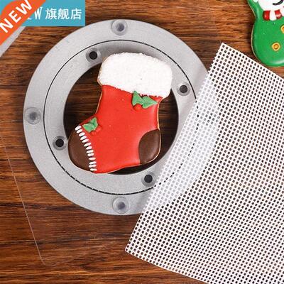 Metal Cake Plate Turntable Rotating Anti-Skid Round Cake Sta